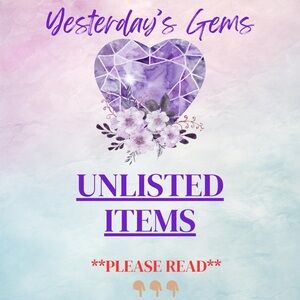 Live Show: Flawed‎ Unlisted Items